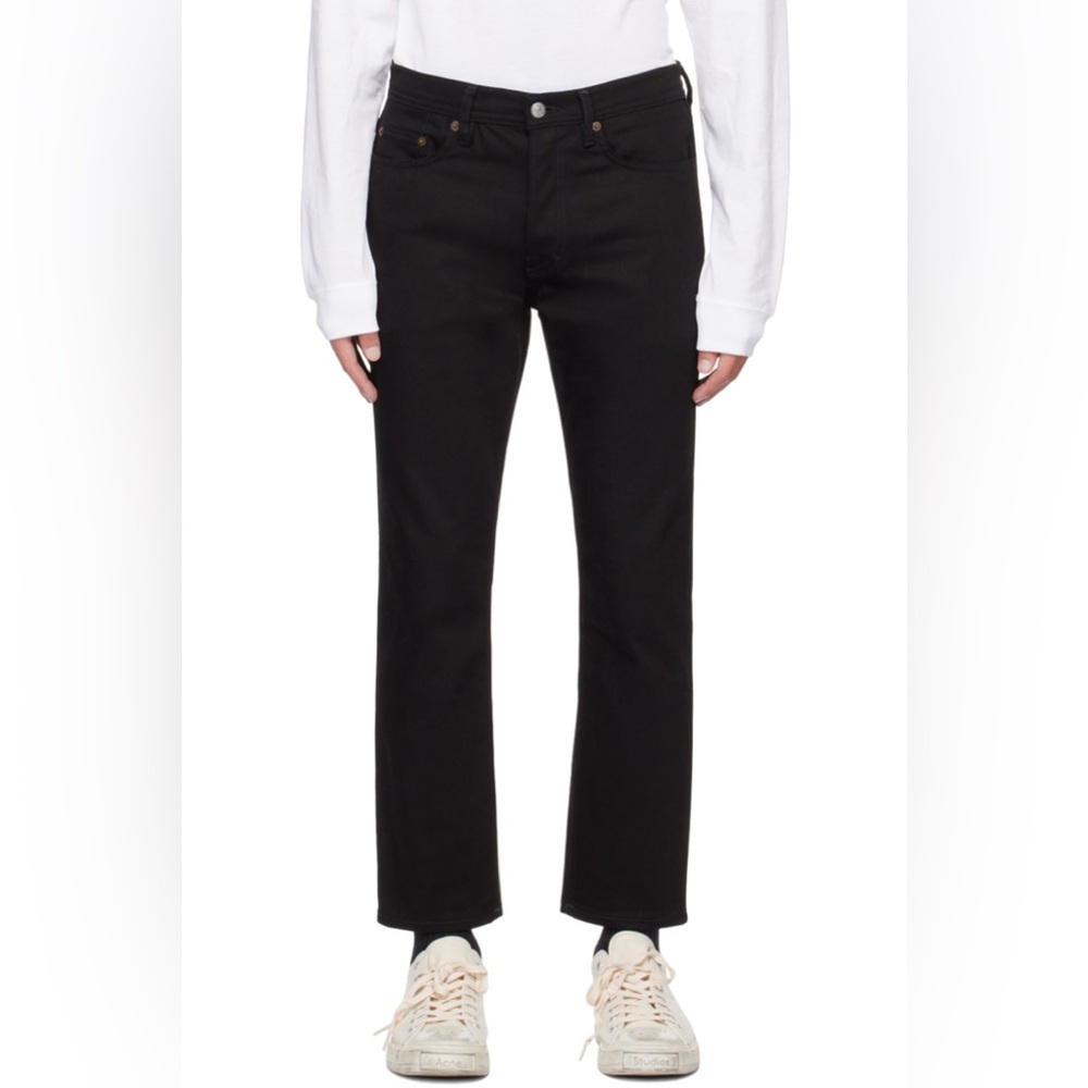 Acne River Jeans, Black. size 32/30